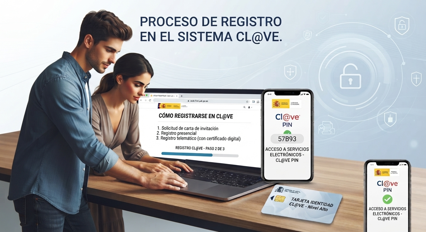 Cómo registrarse en Cl@ve: requisitos, métodos de registro y cómo utilizar Cl@ve Móvil